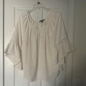 Elegant White Women's Top